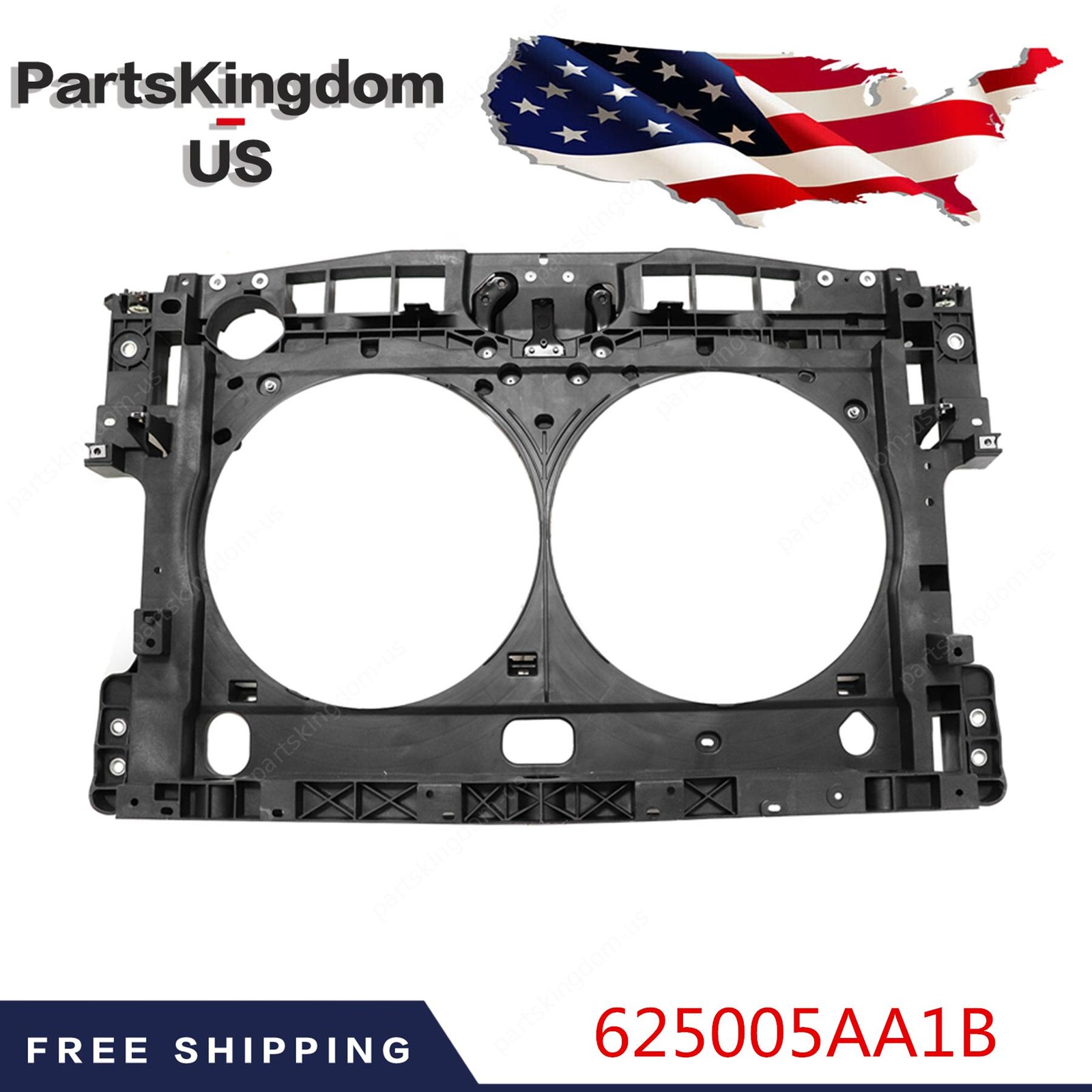 For 2019-2024 Nissan Murano 625005AA1B 1X Front Radiator Support Core Steel