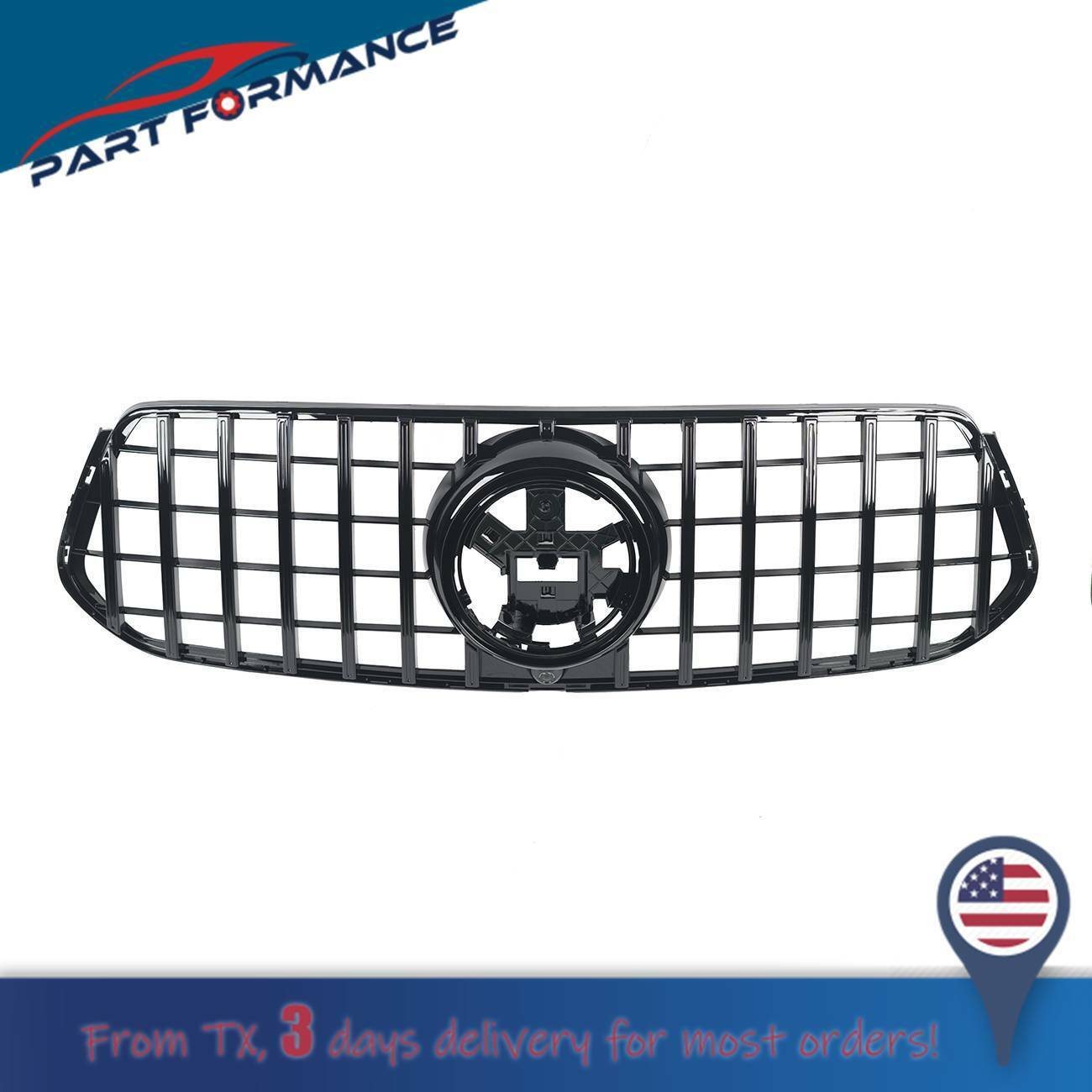 Front GT Grille Grill For Mercedes C167 GLE-CLASS Coupe&AMG 2020-ON ALL Black