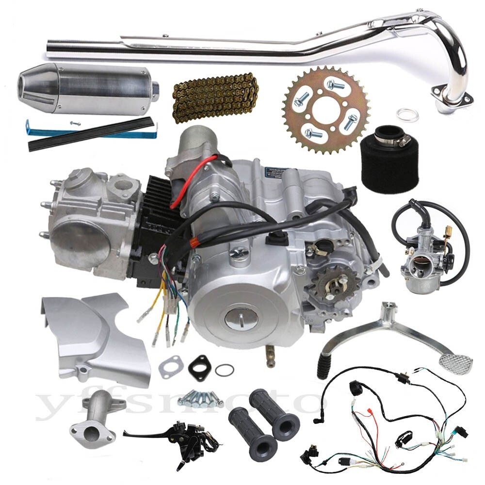 125cc Racing Engine Motor Electric Start for ATV Golf Cart Buggy 50cc 70cc 110cc
