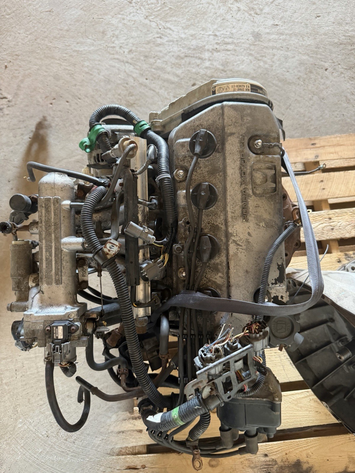 92-93-94-95 Honda Civic Cx 1.5 Engine Complete Motor Assembly OEM Used