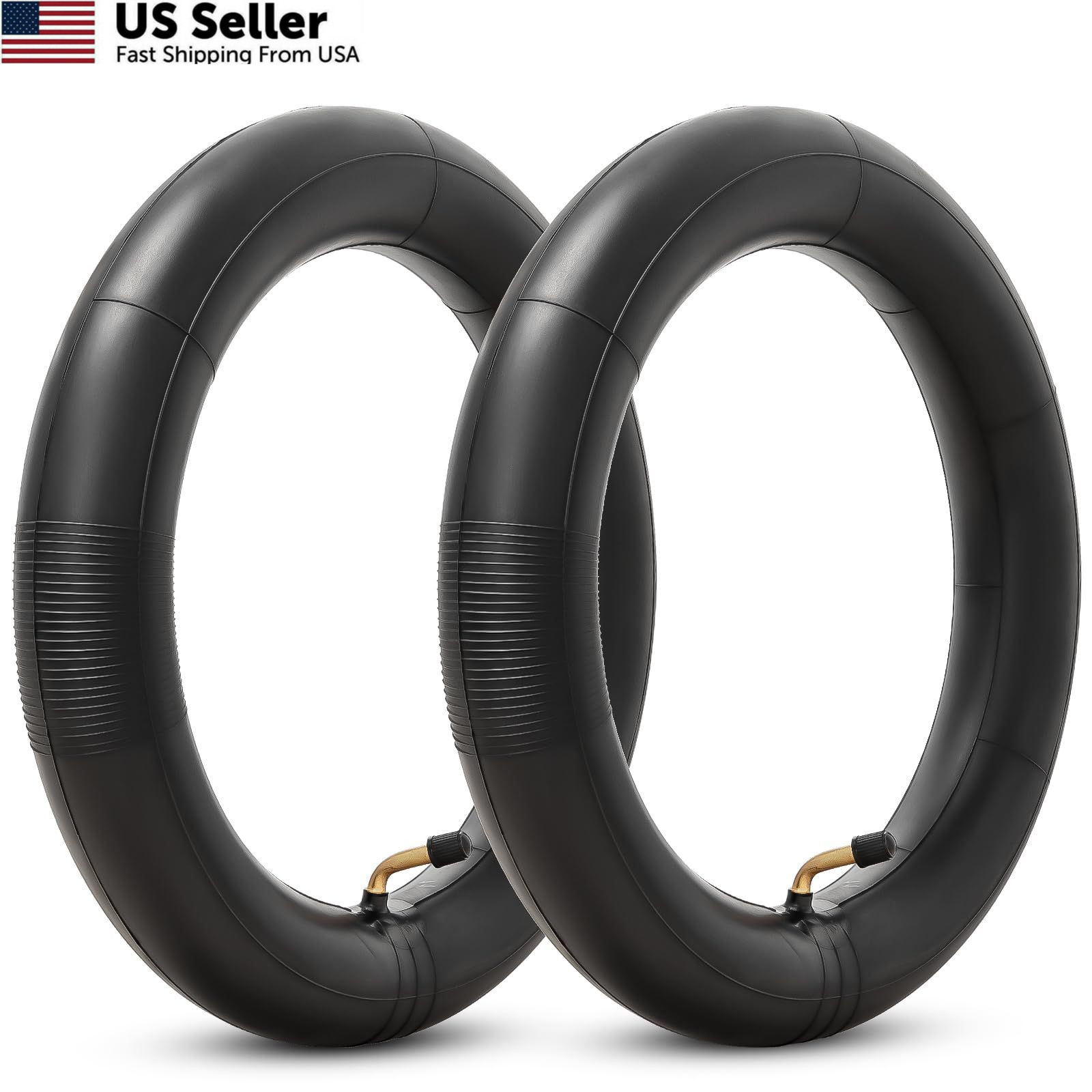 12/12.5 x 2.5/3.0 Scooters Replacement Inner Tube with CR202 12/12.5x2.5/3.0 