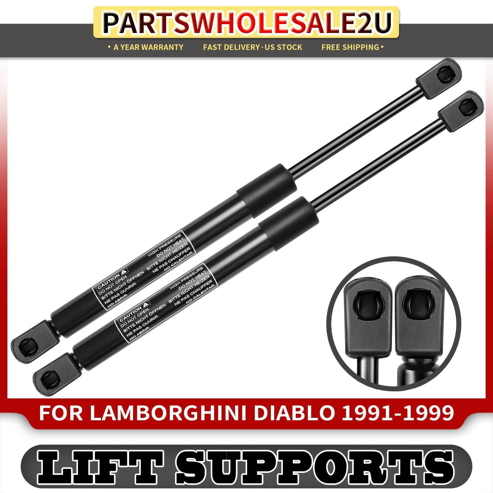 2x Rear Trunk Liftghate Lift Supports Struts for Lamborghini Diablo 1991-1999
