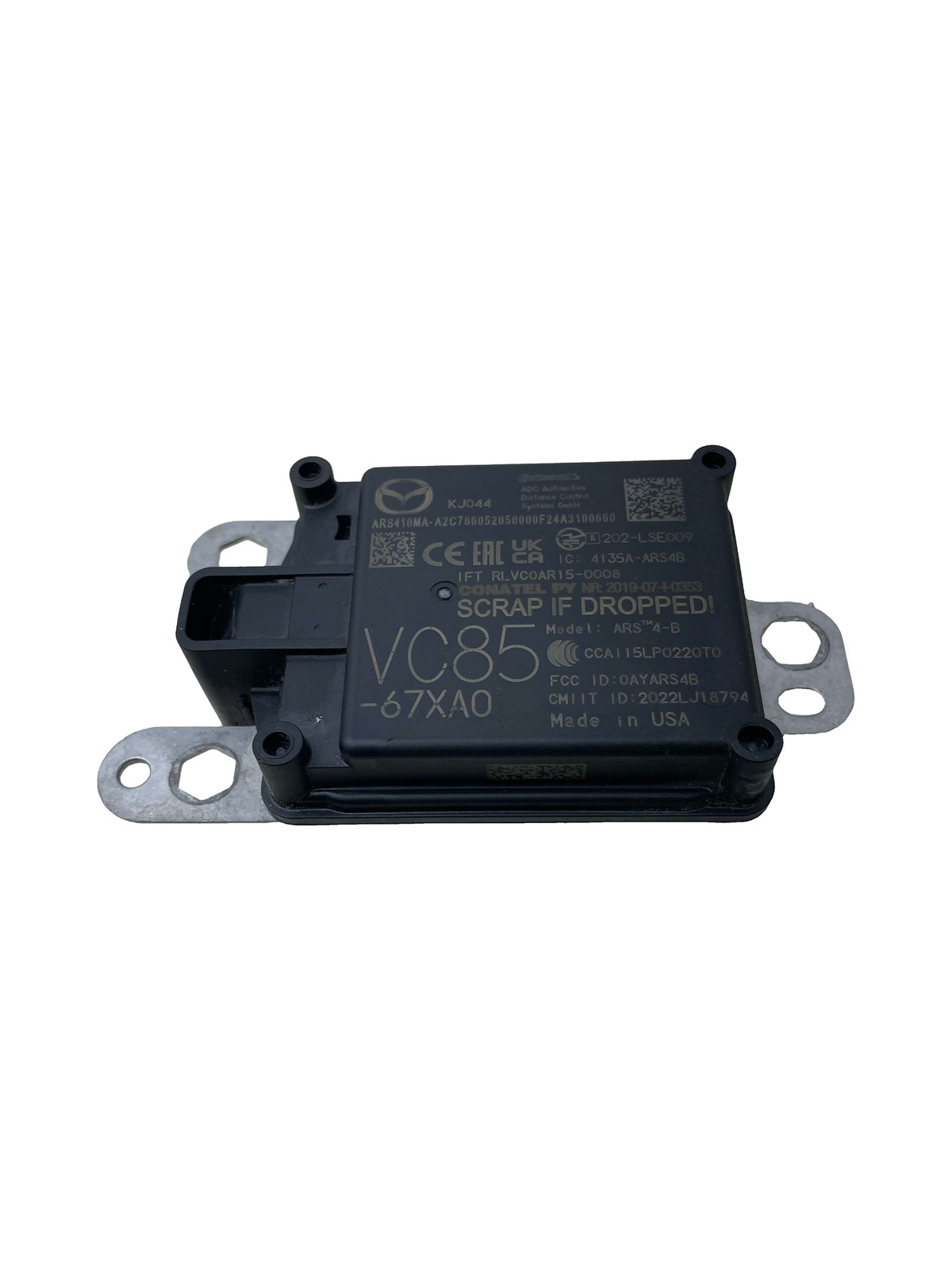2023-2025 MAZDA CX-50 FRONT ADAPTIVE CRUISE CONTROL DISTANCE SENSOR UNIT *16K*