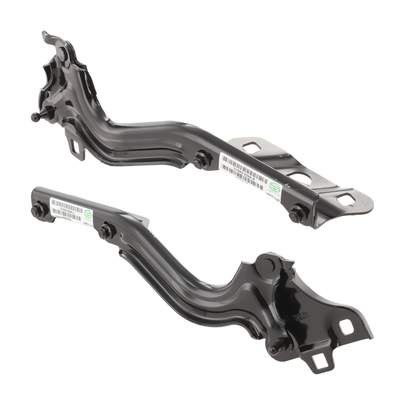 Pair Set of 2 Hood Hinges  Driver & Passenger Side for Chevy Left Right Corvette