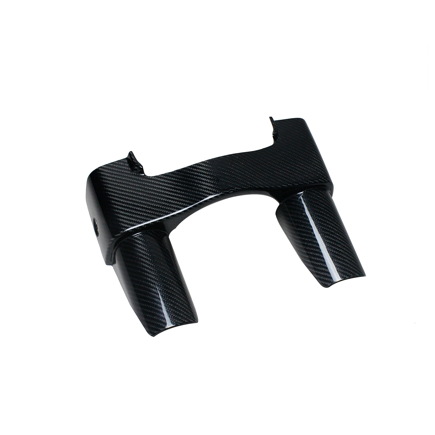 100% Carbon Fiber Upper Front Fork Cover for Harley 2014-23 Street Glide FLTRXSE