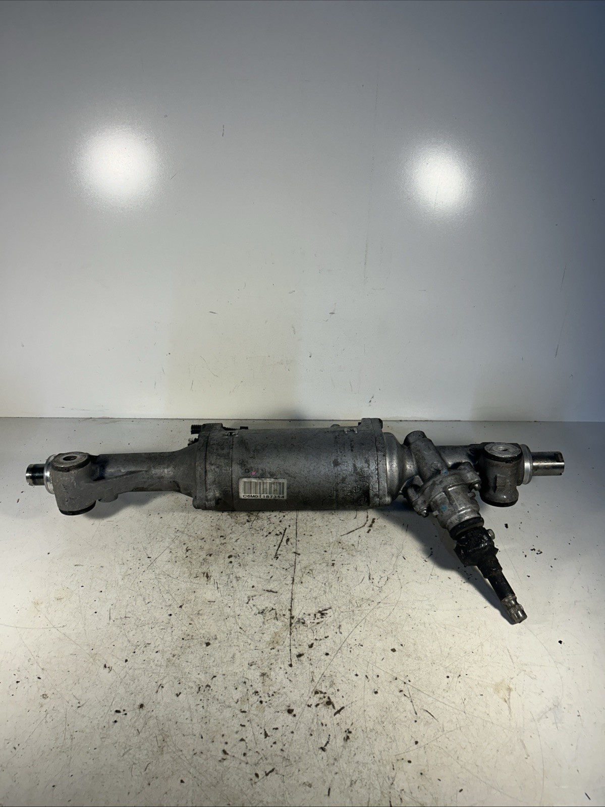 07-12 Lexus LS460 LS460L Power Steering Rack Pinion Non Airbag C6M01187354 OEM
