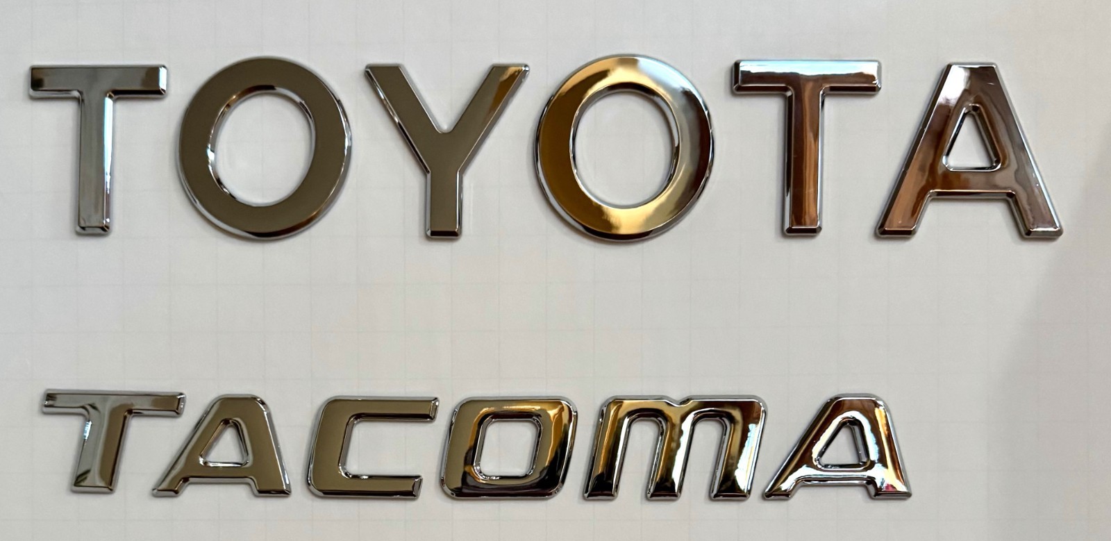 Letters for 1998 1999 2000 2001 2002 2003 2004 Toyota Tacoma Tailgate Emblem