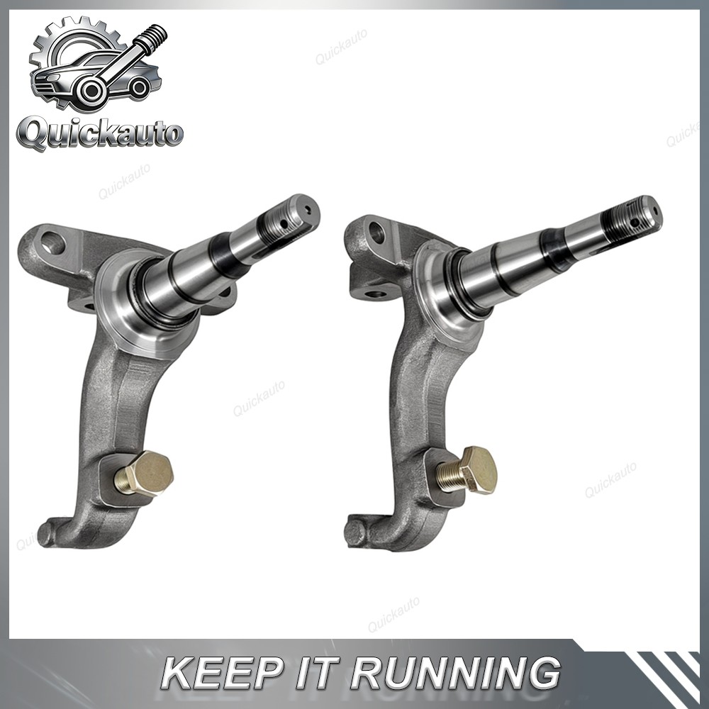 2Pcs Disc Brake Spindles Stock Height Forged for 1962 - 1967 Chevrolet Chevy II