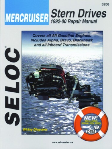 Seloc Marine Manual For MerCruiser Stern Drive/Inboard 1992-2000 Seloc 3206