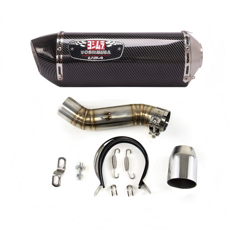 CBR500R 2016-2025 for Honda CB500F CB500X Exhaust Mid Tail Pipe Slip on Muffler