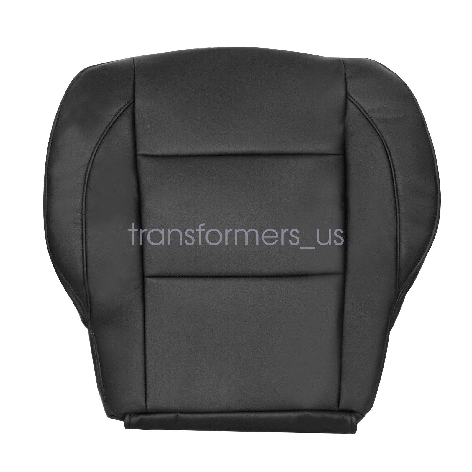 2005-2015 Driver & Passenger Bottom Seat Cover For Nissan Titan Black