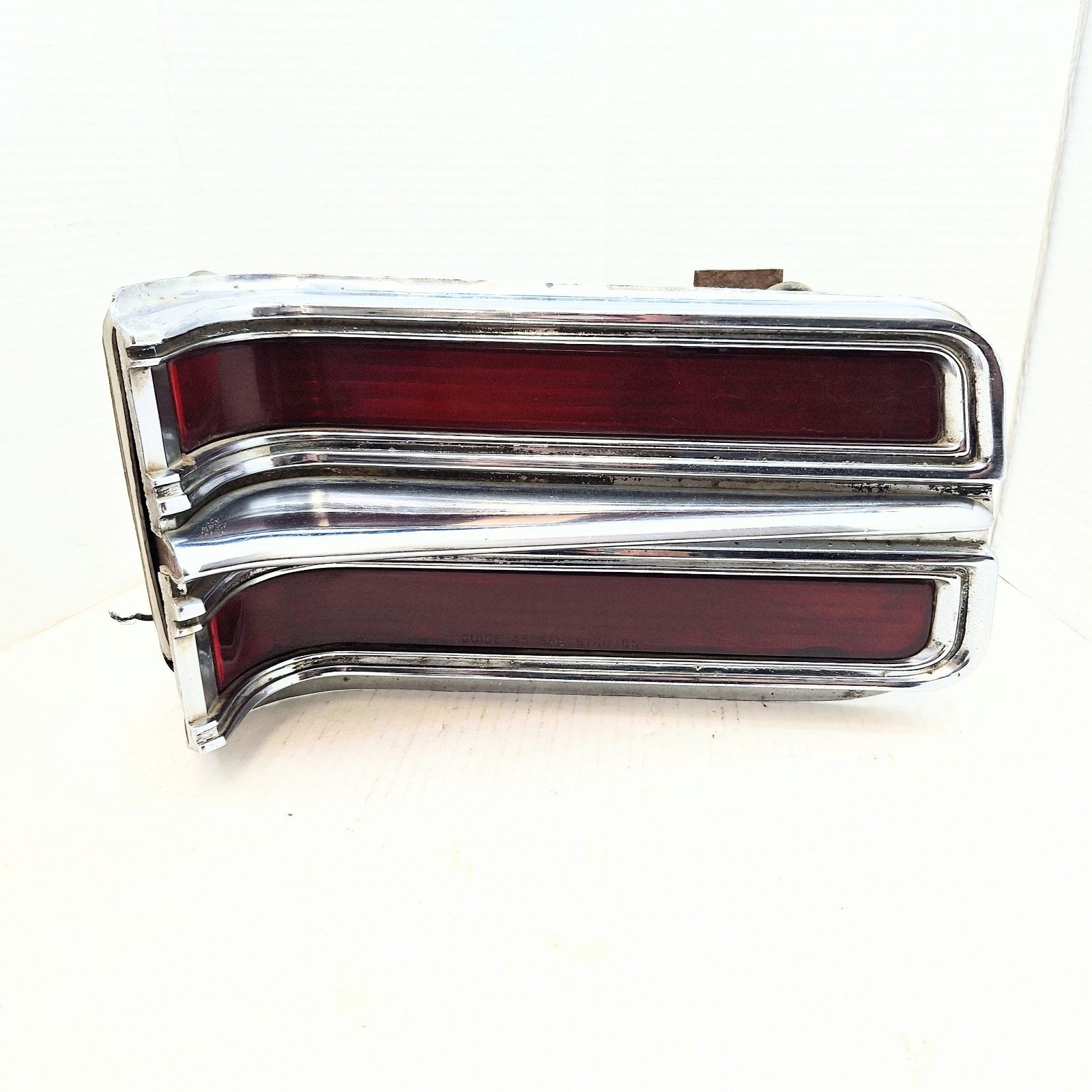 1965 Buick Wildcat Tail Light Lens Assembly Chrome RH Passenger Original OEM 