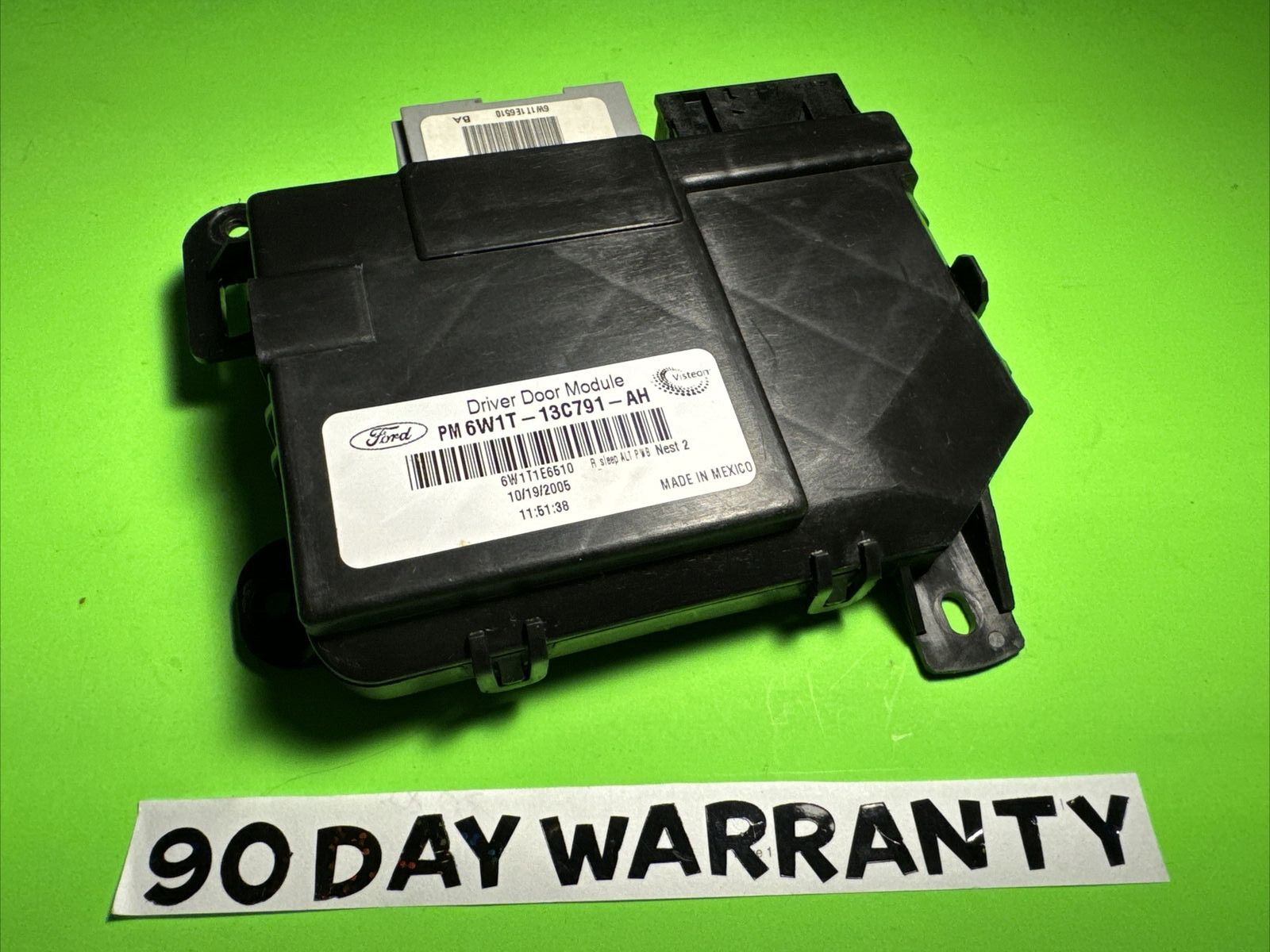 06-08 GRAND MARQUIS CROWN VICTORIA DRIVER KEYLESS ENTRY MODULE 6W1T-13C791-AH