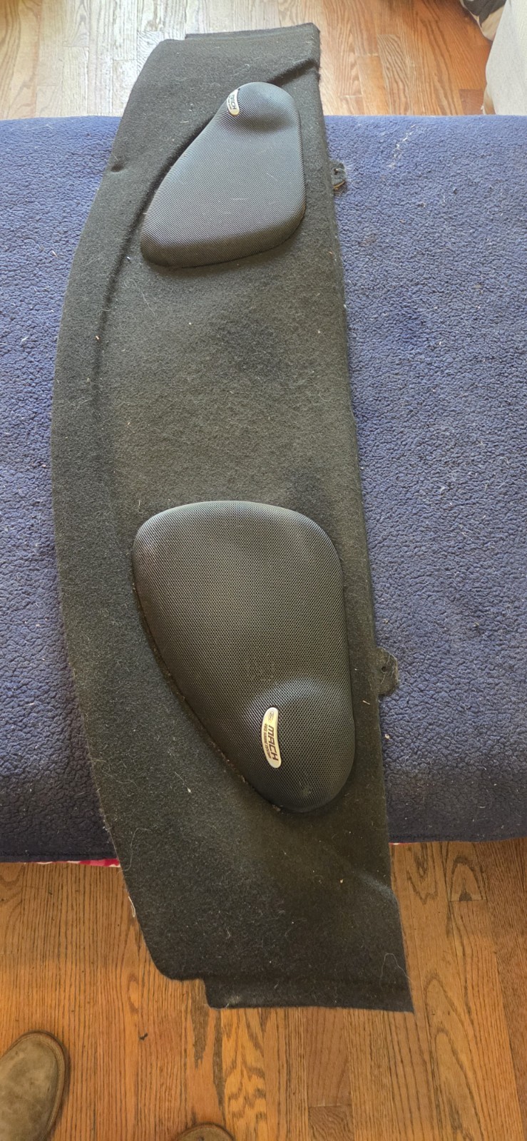 94-98 Mustang Gt Coupe Mach460 Speaker Covers  Package Tray