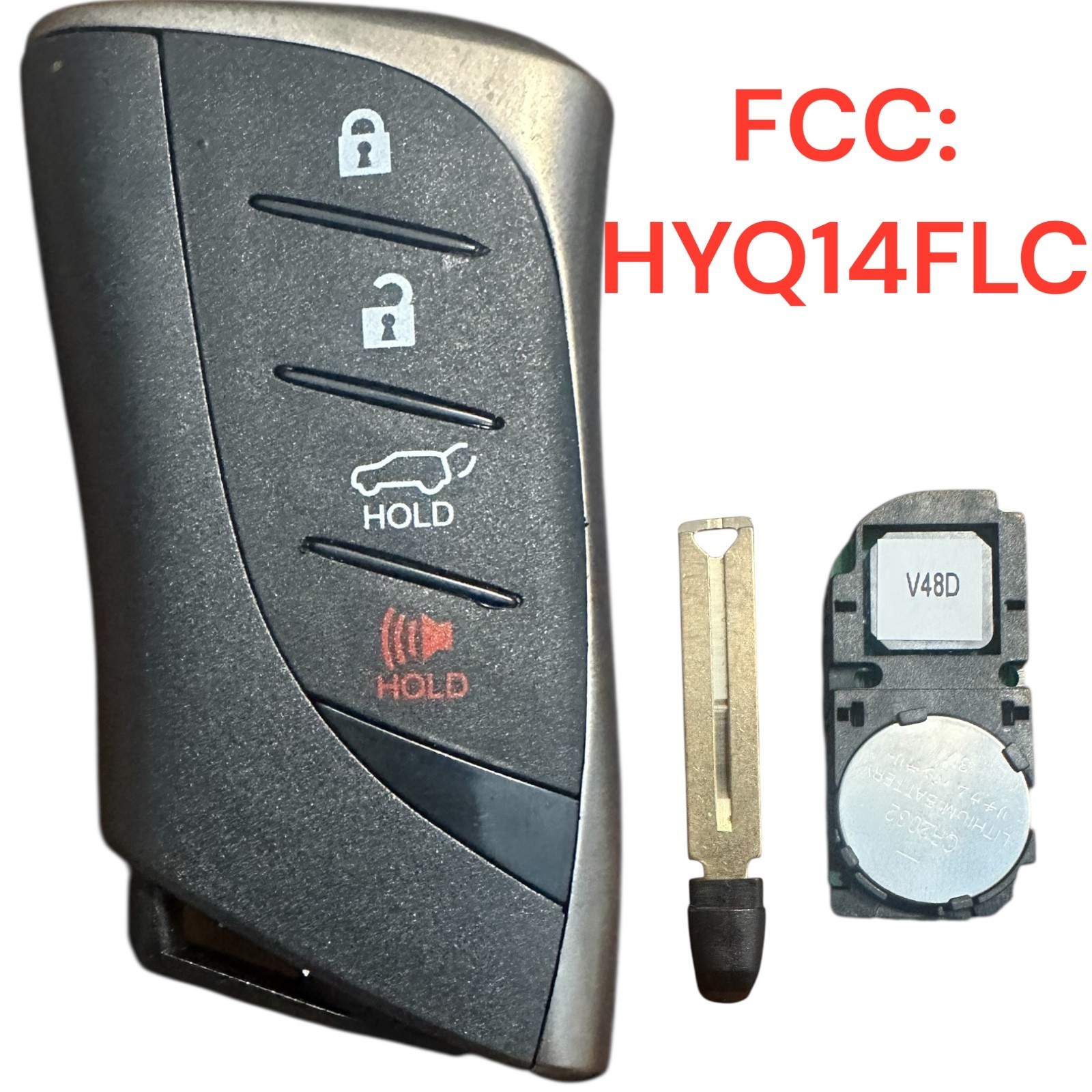 For 2024-25 Lexus NX350h RX TX Smart Key Fob 4-Button To 01/2024 HYQ14FLC