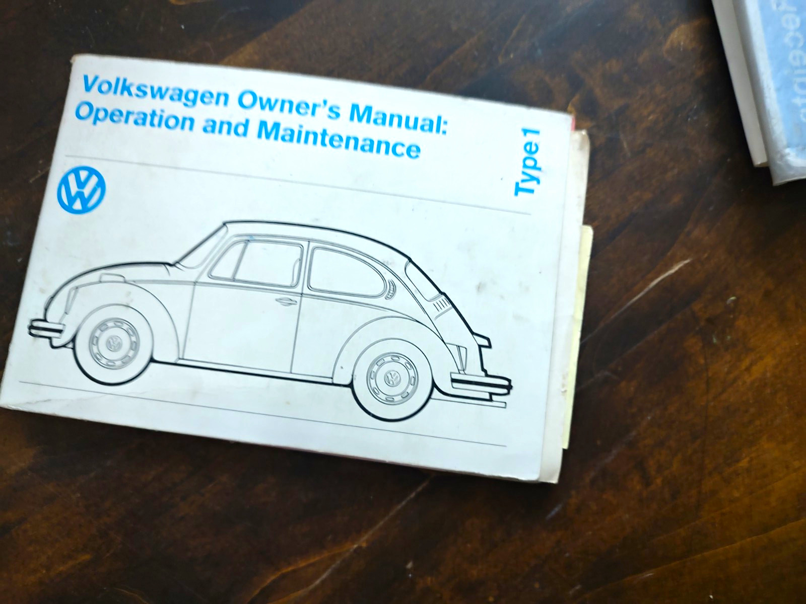 Volkswagen Type 1 Owner's Manual: Operation and Maintenance Beetle 1974 Volkswagen Type 1 Owner's Manual: Operation and Maintenance Beetle 1974