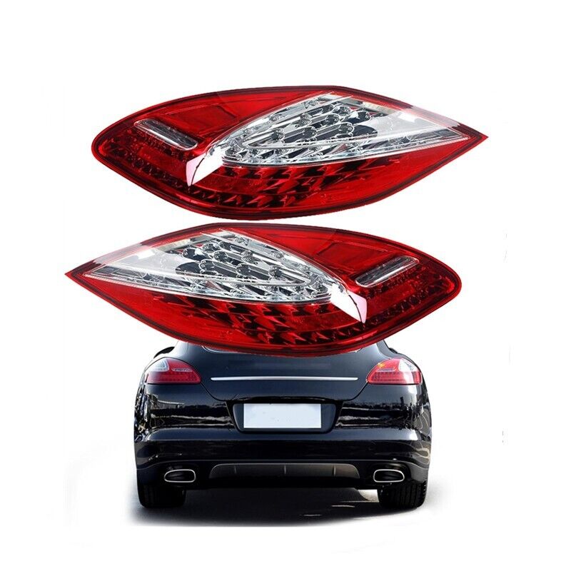 Pair Rear Lamp Tail Light Assembly For Porsche Panamera 970 2010-2013 Taillamp