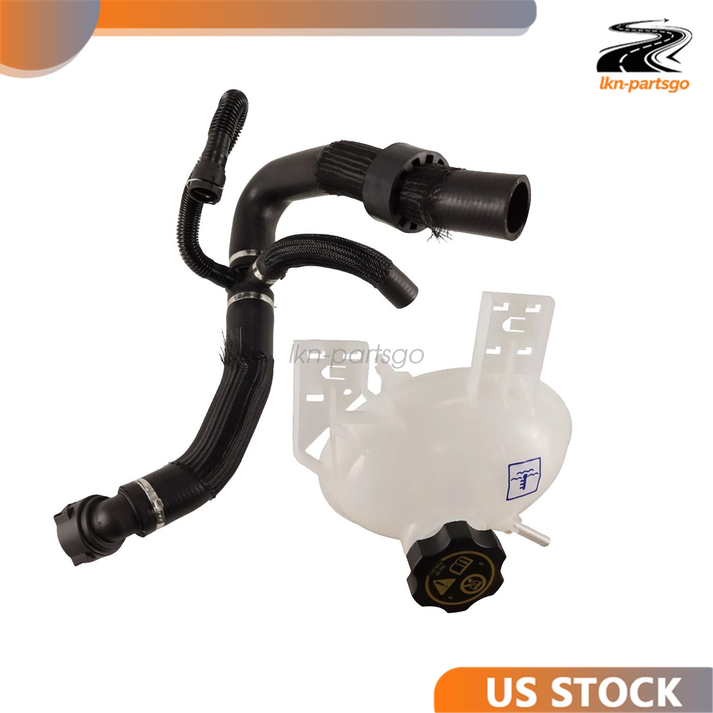 New For Jeep Compass Lower Radiator Coolant Hose&Reservoir Expansion Tank