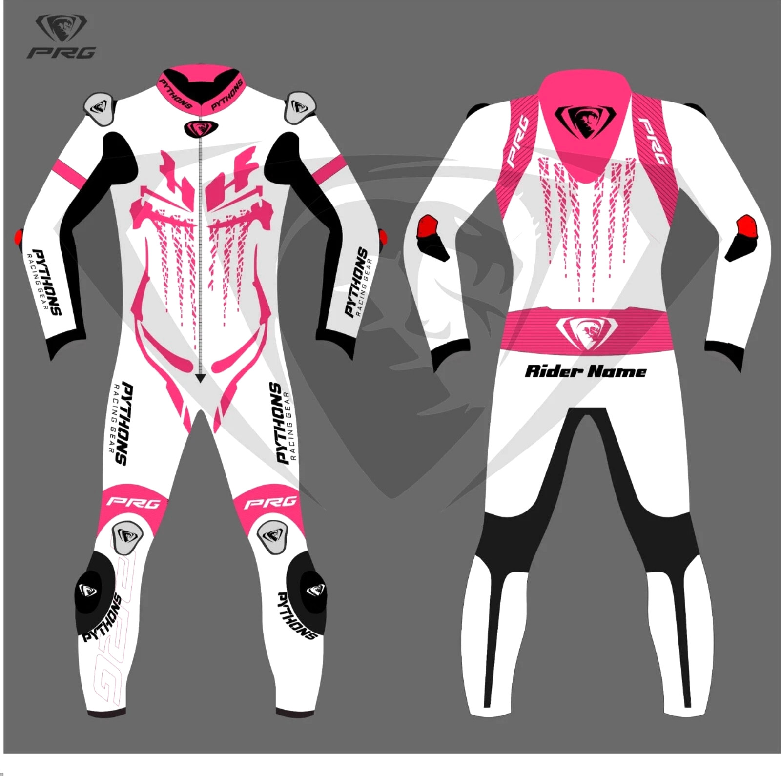 New Pythons Ladies Motorcycle Motorbike Leather Racing Suit Women’s Race Suit