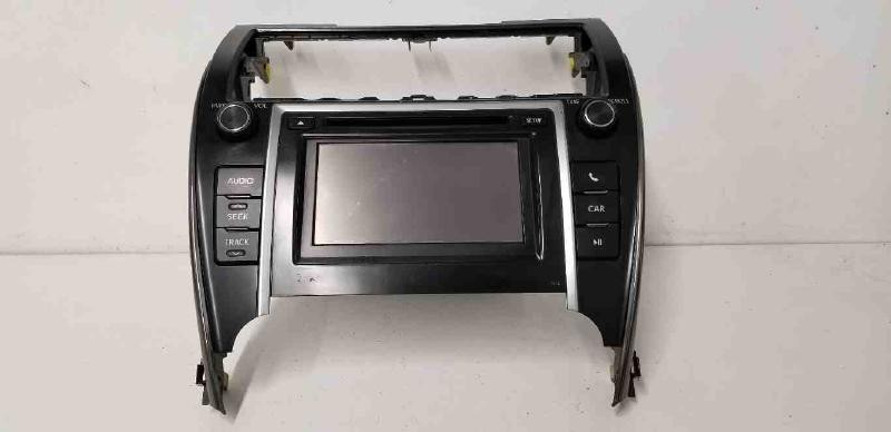 2012 Toyota Camry Am/Fm/Cd Player Radio Receiver with Display Screen Id 57012 2012 Toyota Camry Am/Fm/Cd Player Radio Receiver with Display Screen Id 57012