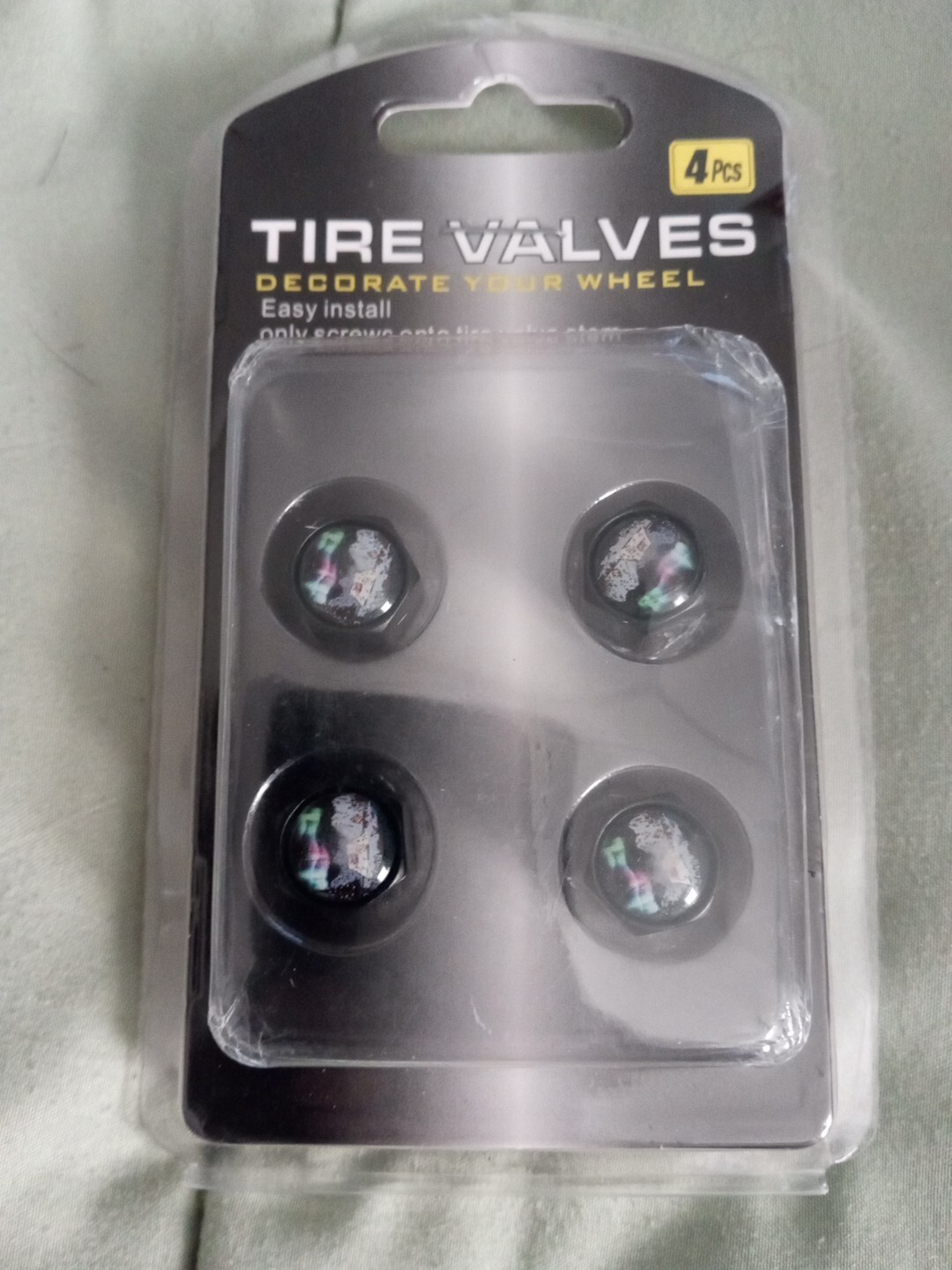 4pcs Hex Universal Car Wheel Tire Air Valve Cap Stem Dust Cover M-Power