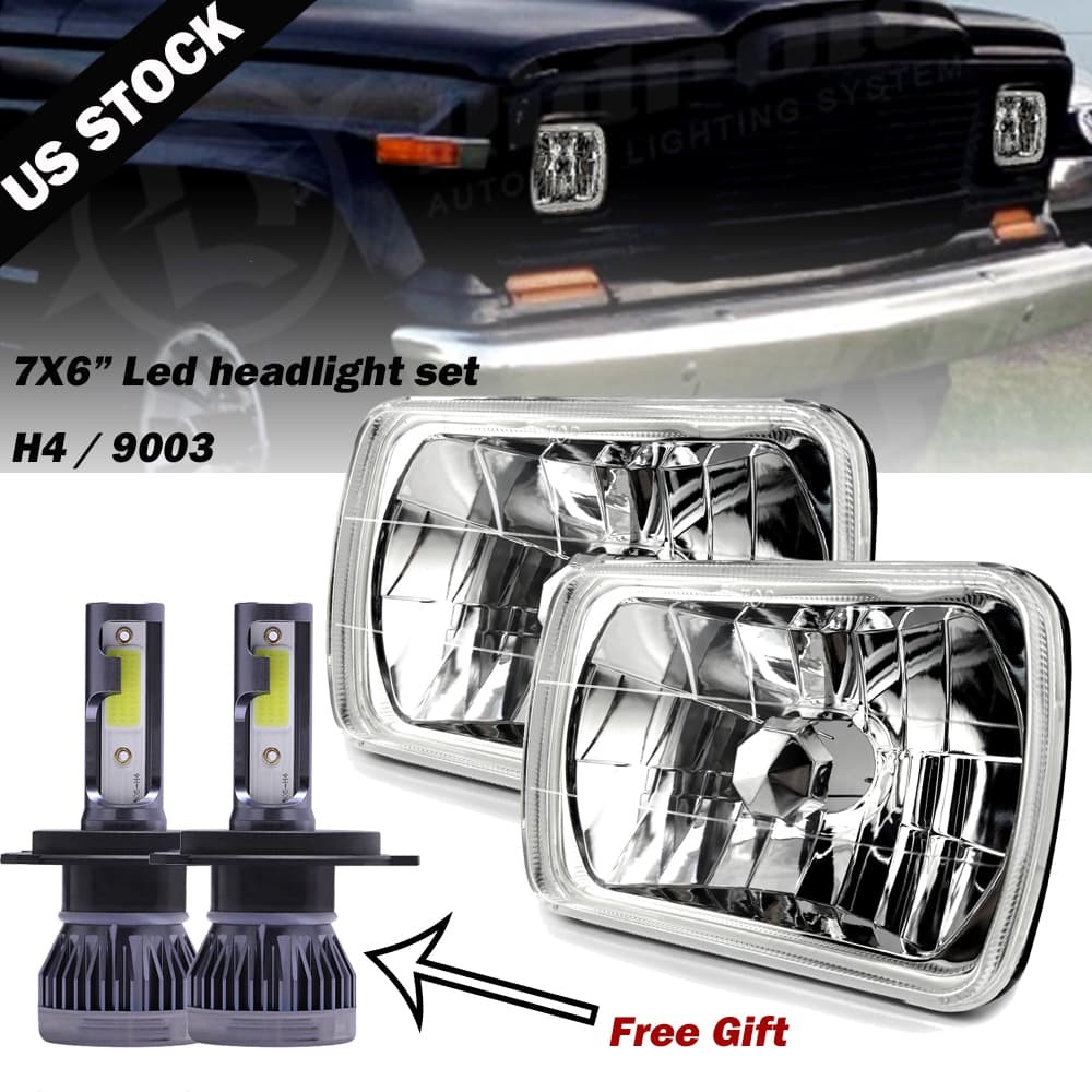 Pair For 82-93 Chevy S10 Blazer GMC S15 7X6