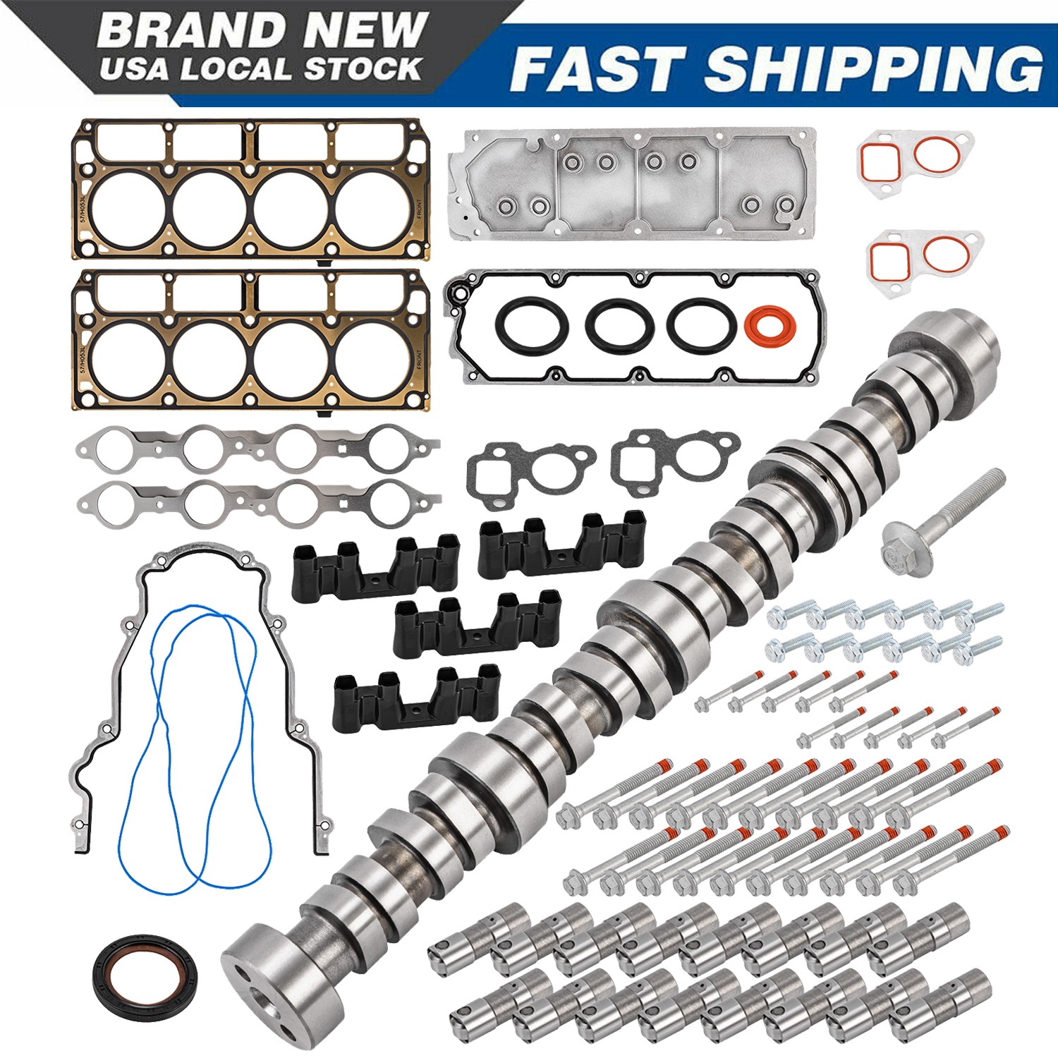 NON AFM DOD Cam Camshaft Lifters Kit For Chevrolet GMC 5.3L Trucks SUV 2007-2013 NON AFM DOD Cam Camshaft Lifters Kit For Chevrolet GMC 5.3L Trucks SUV 2007-2013