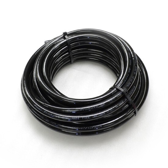 Black Plastic 3/4 Inch Air Line