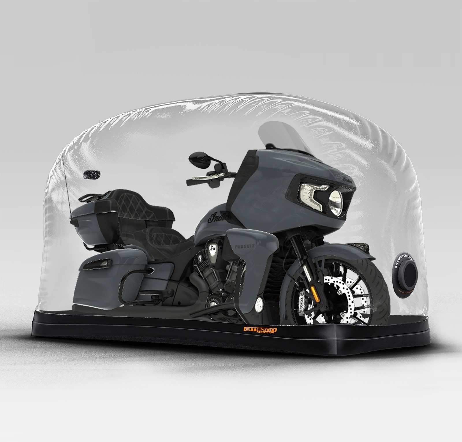 Premium Indoor Capsule Motorcycle Cover Fit for Indian Pursuit Premium Indoor Capsule Motorcycle Cover Fit for Indian Pursuit