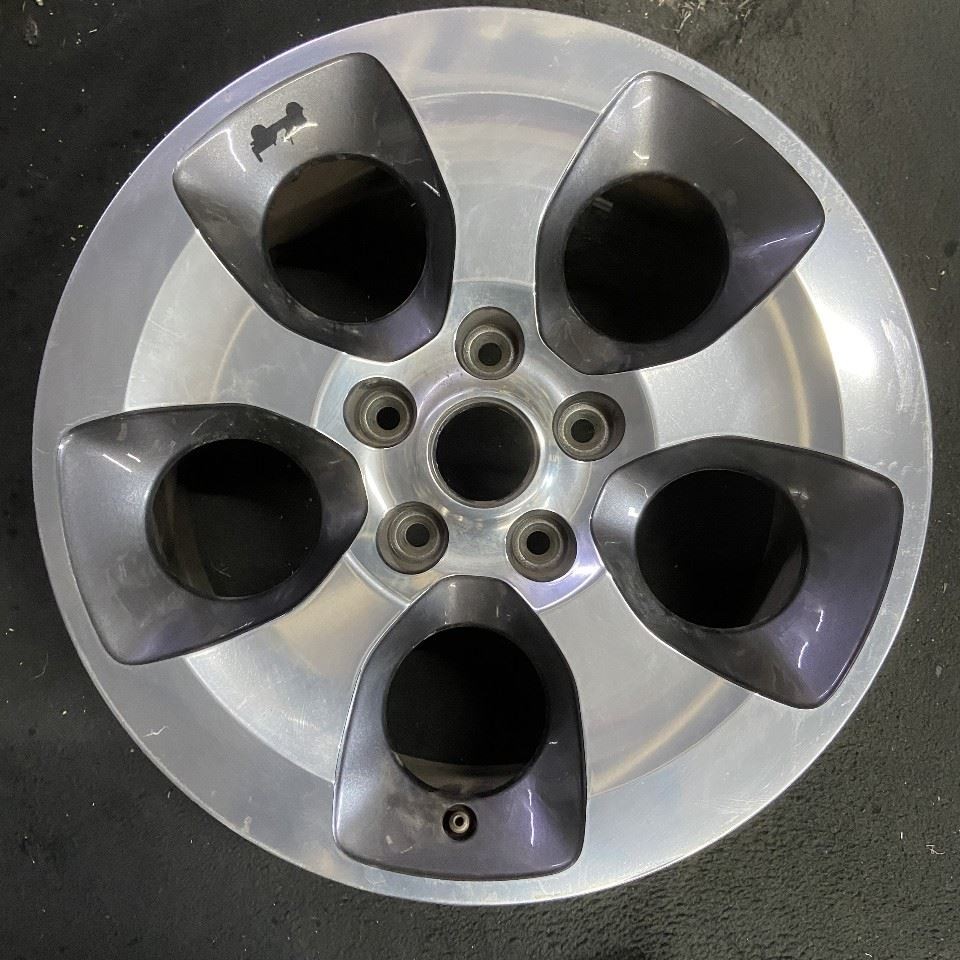 Jeep Polished Charcoal Wrangler Wheel 18x7.5 16-18 OEM Factory Rim 9119B