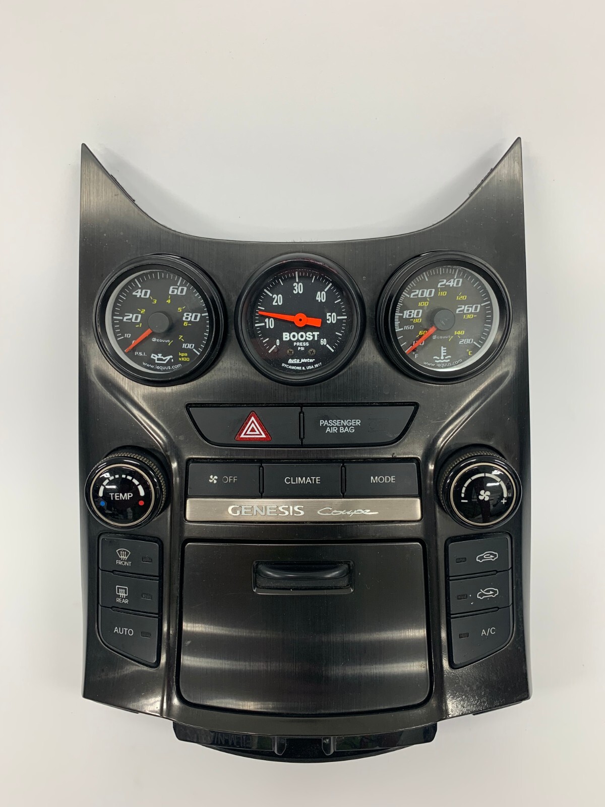 Genesis Coupe 13-16 Climate Control Gauge Pod