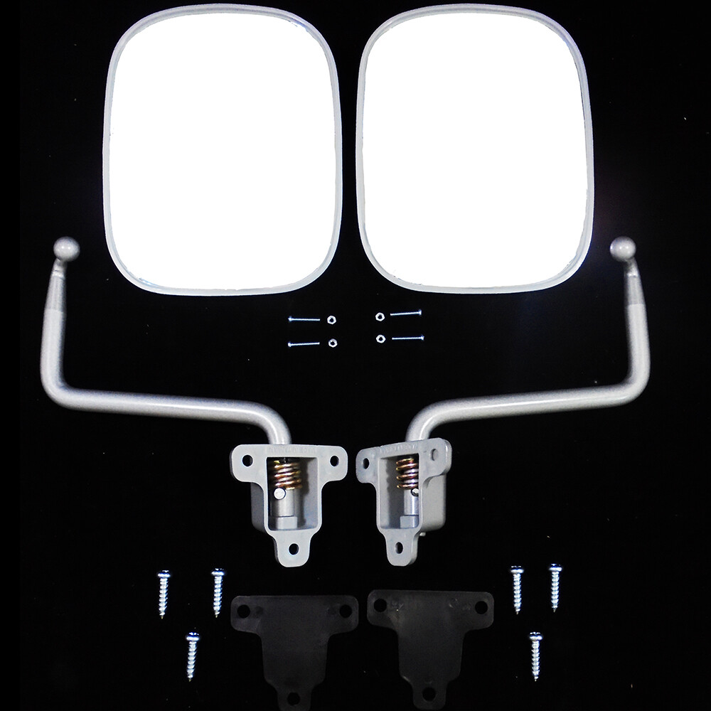 For Toyota Landcruiser FJ40 FJ45 BJ40 1972-84 Side Mirror Side View Set Pair New
