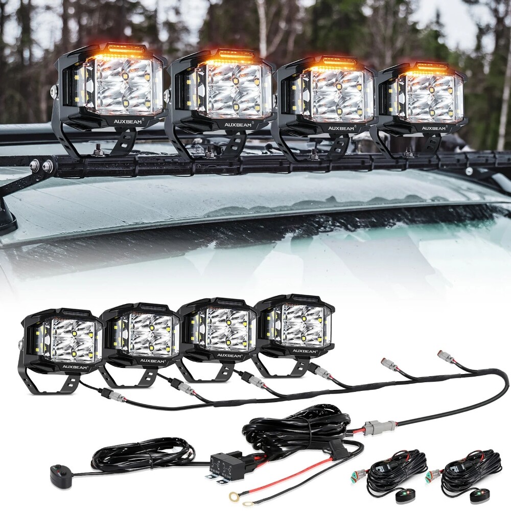 4X AUXBEAM 4\