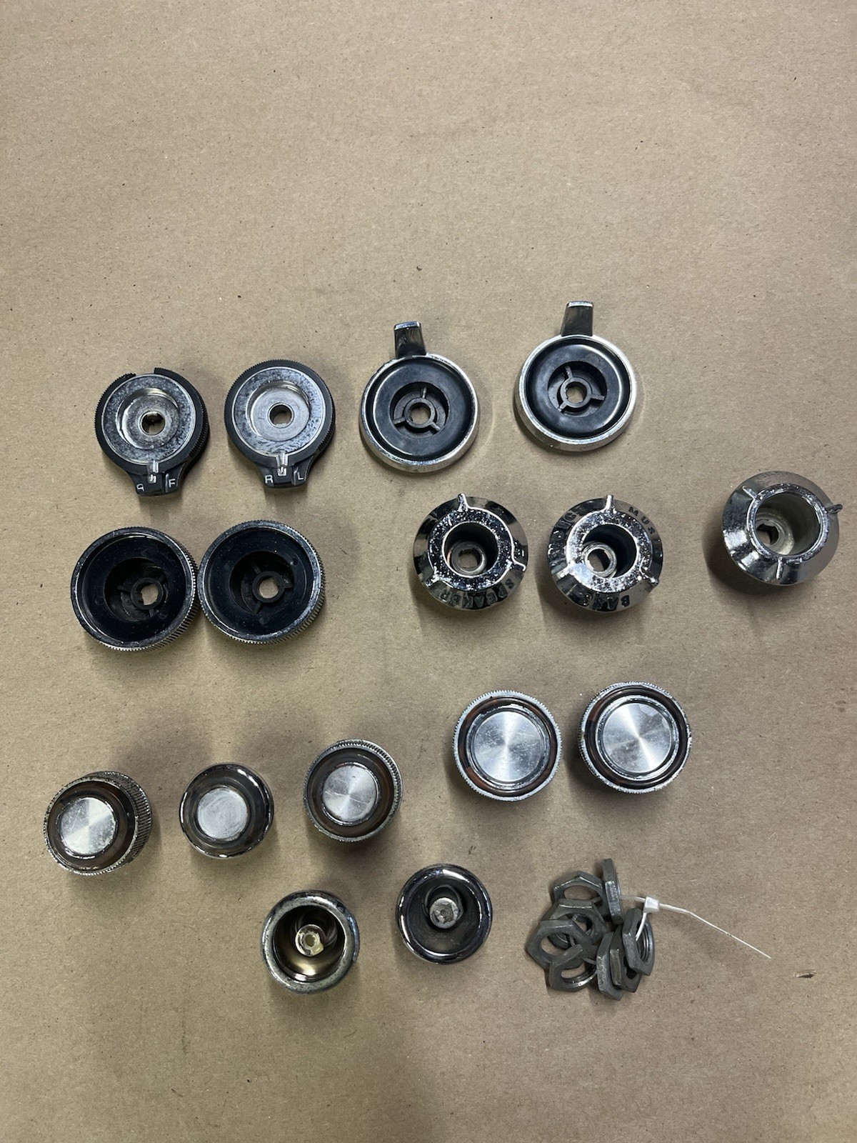 Oldsmobile OEM 1970s - 1980s Vintage Delco Radio Knobs Oldsmobile OEM 1970s - 1980s Vintage Delco Radio Knobs