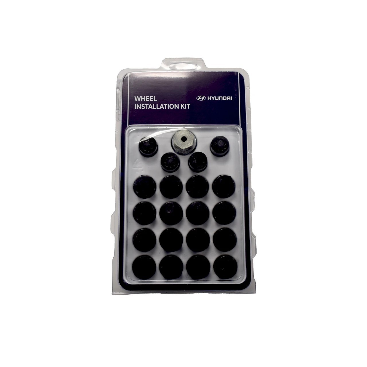Black Wheel Locks & Lug Nuts Kit - Hyundai (S8F44-AU000)