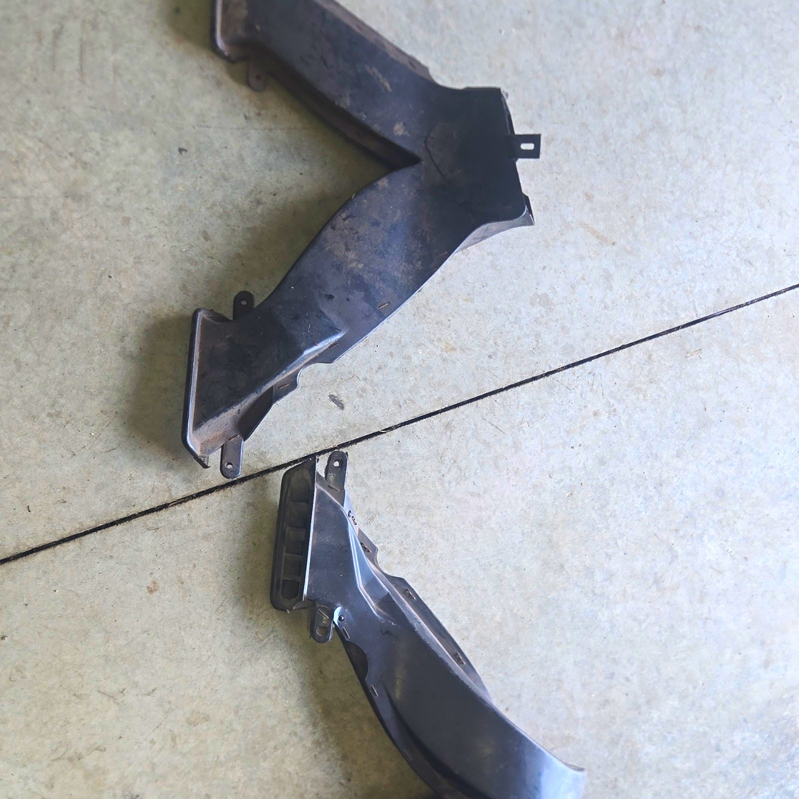 1964 Pontiac GTO / Tempest Under-Dash Defroster Duct – Original Plastic