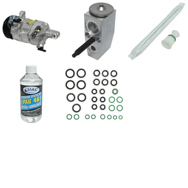 UAC A/C Compressor Expansion Valve Drier Desiccant Kit for 13-17 ATS 14-16 CTS