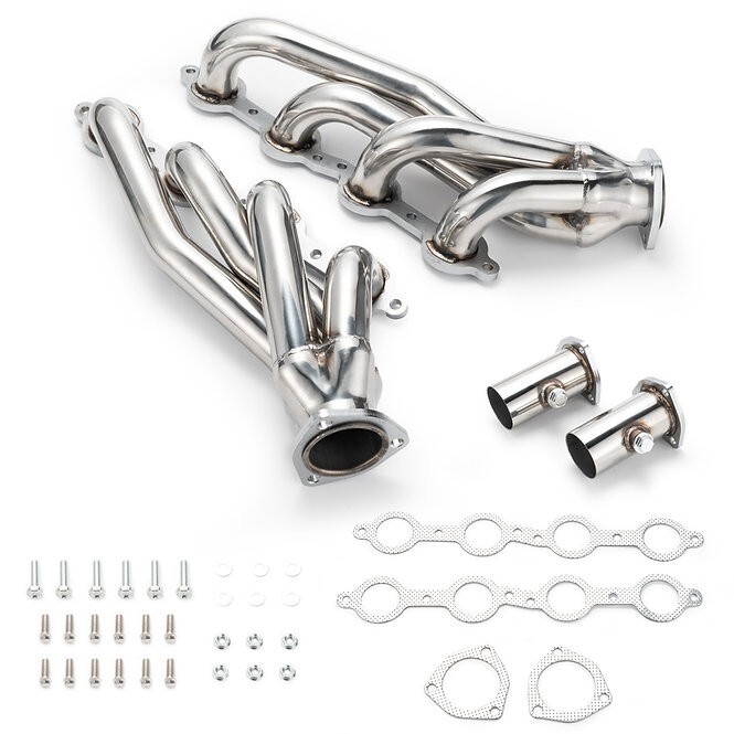 LS Swap Headers Kit for Chevy C10 Chevelle Camaro Caprice LS1 LS2 LS6 LS7 LSX US