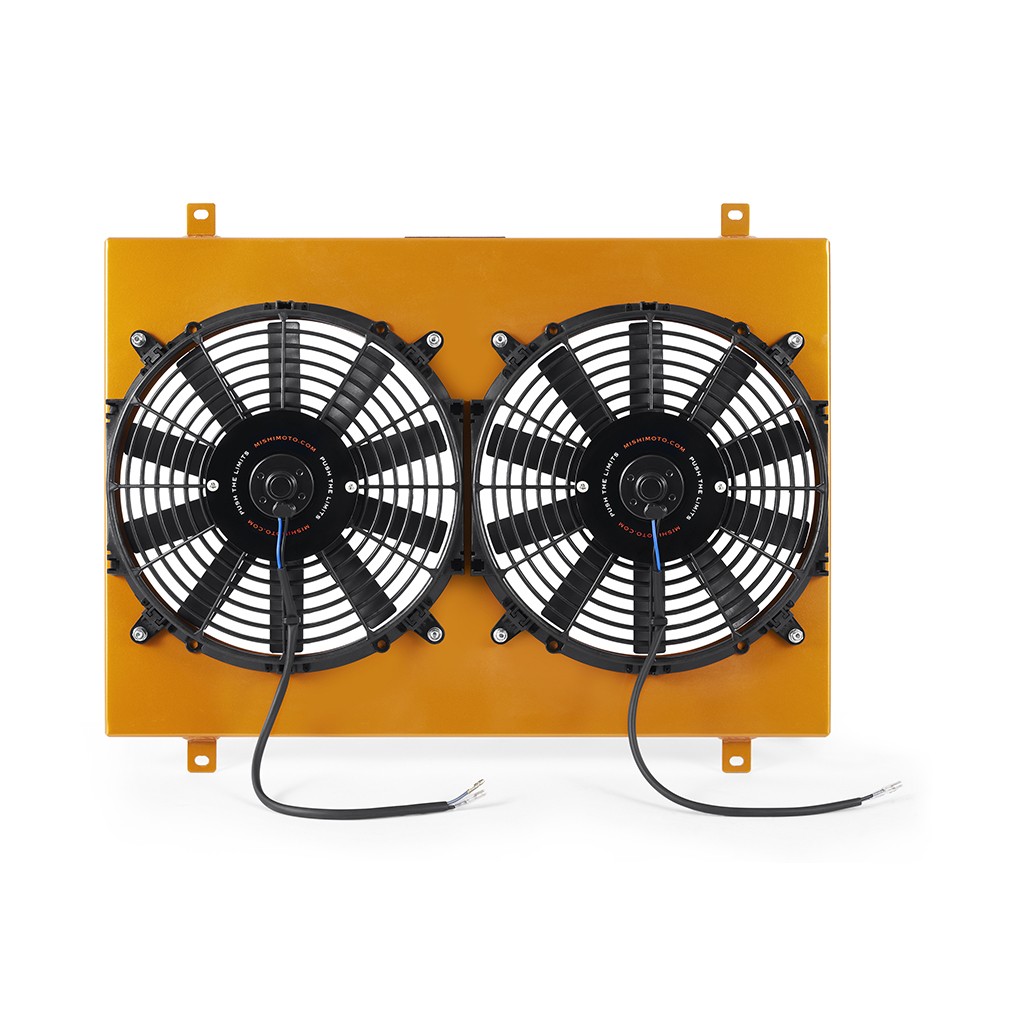 Mishimoto Performance Aluminum Radiator Fan Shroud Kit, fits Ford Mustang