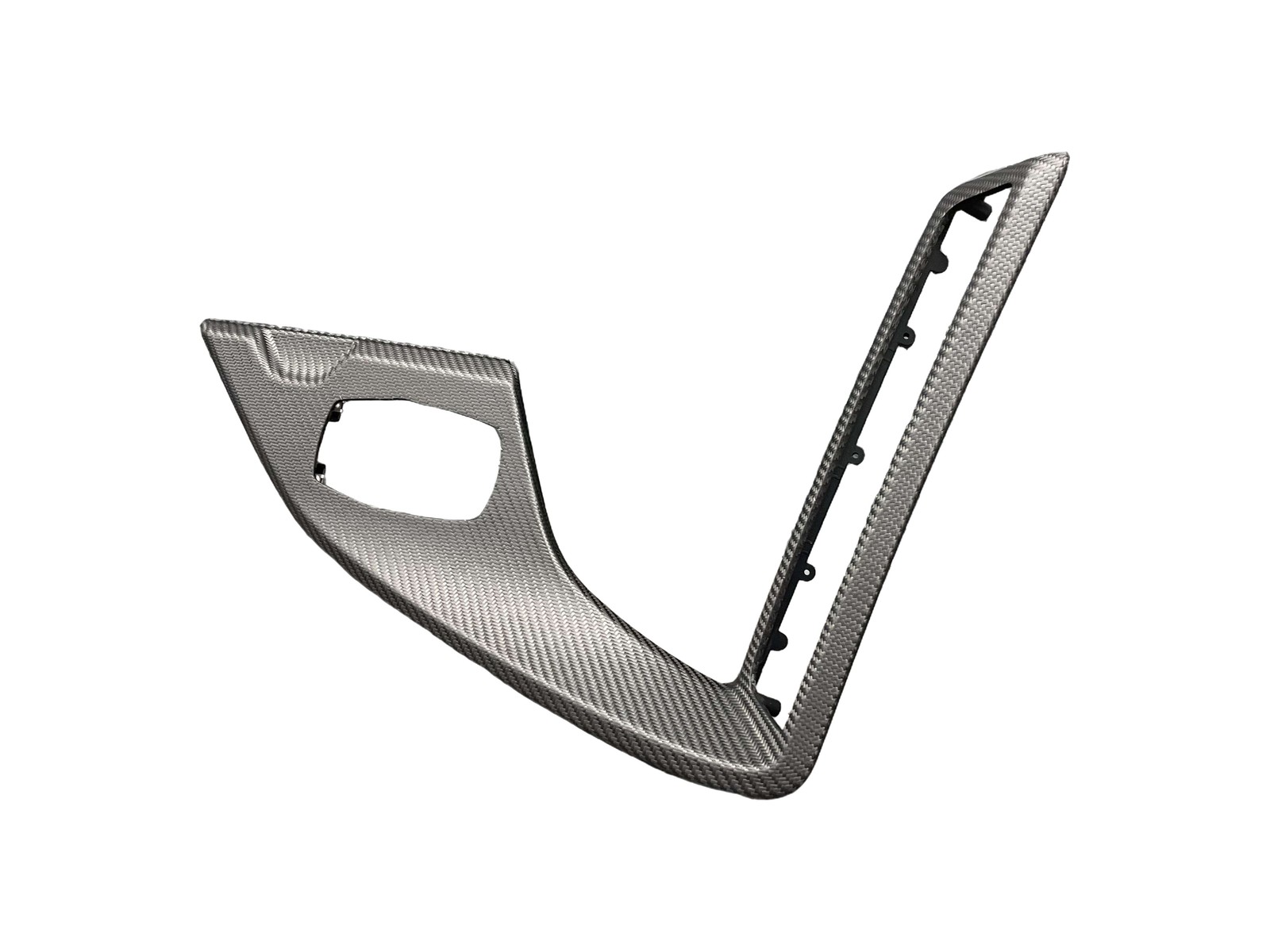 2019-2020 BMW I8 FRONT CENTER DASH CONSOLE COVER PANEL CFRP CARBON FIBER OVERLAY