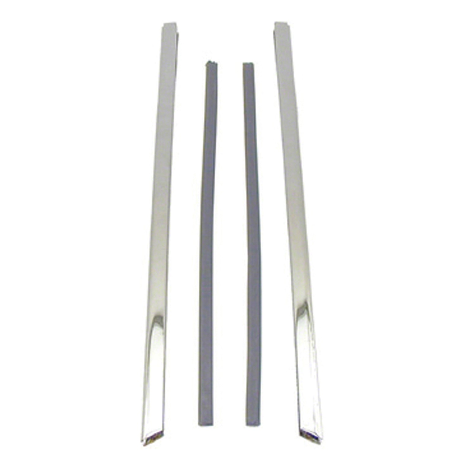 Quarter Glass Sash, Chrome, Pair, 4032-665-69P