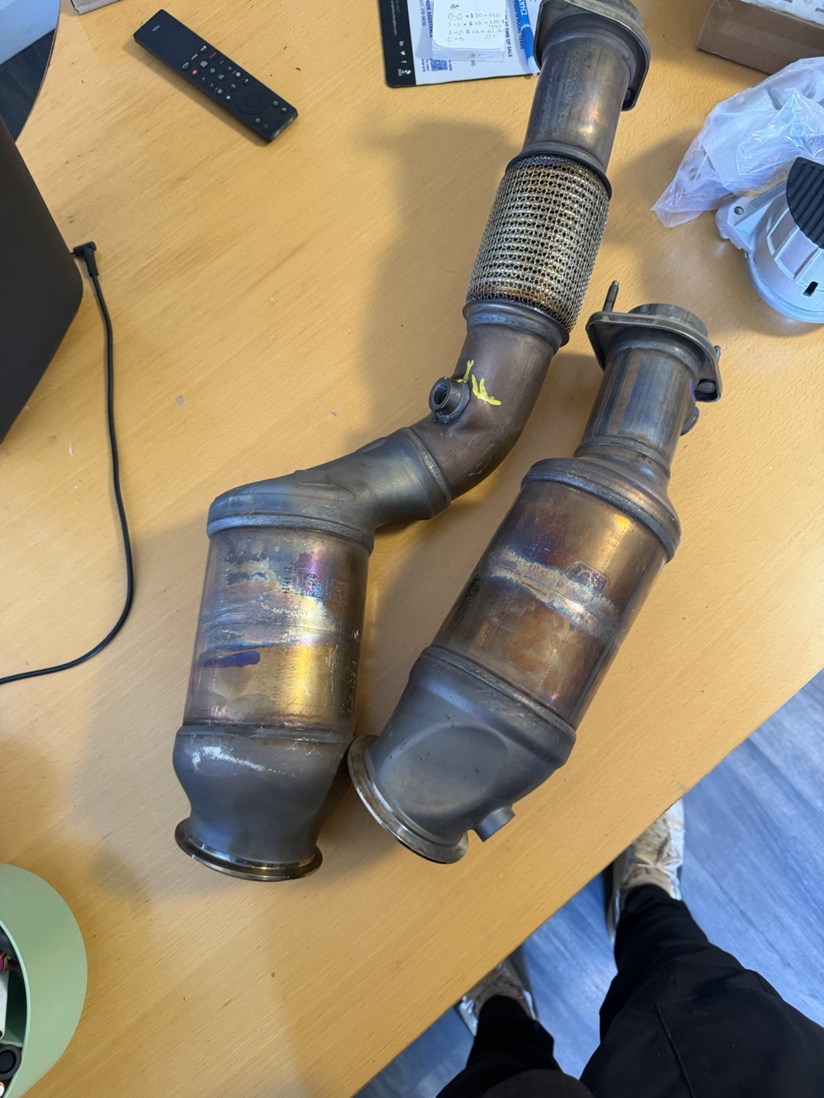 2021-2026 BMW M3 G80 OEM RECERTIFIED CATALYTIC CONVERTER U/BMX/9501473/1025