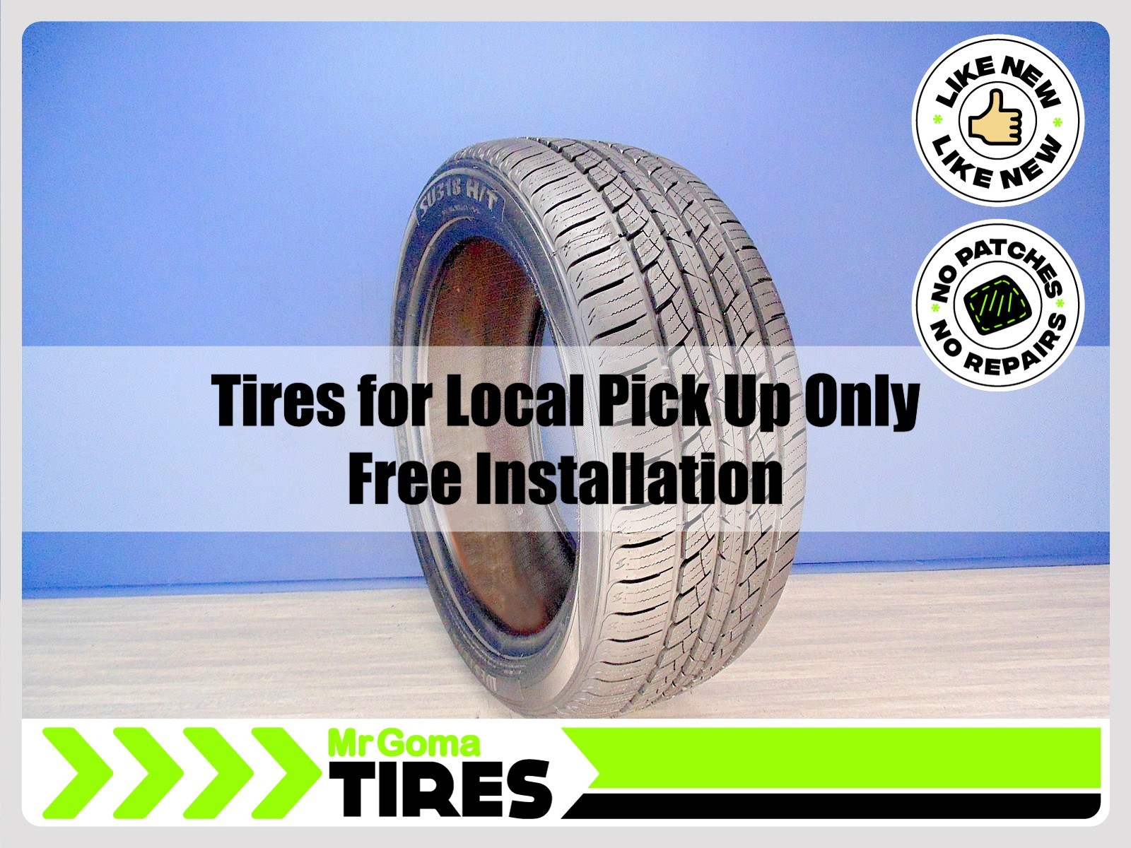 1 WESTLAKE SU318 H/T 245/50R20 USED TIRE 10.0/32 TREAD NO PATCH 102V 2455020