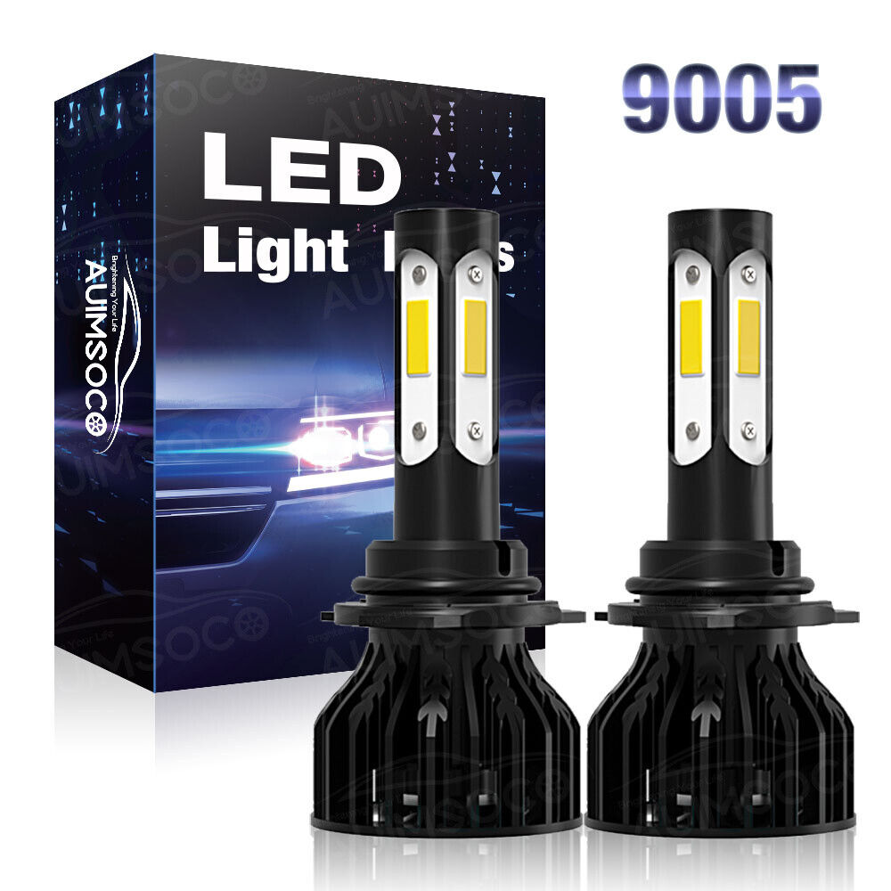 2X LED Headlights Light Bulbs for Dodge Charger 2016-2018 2019 2020-2021 2022