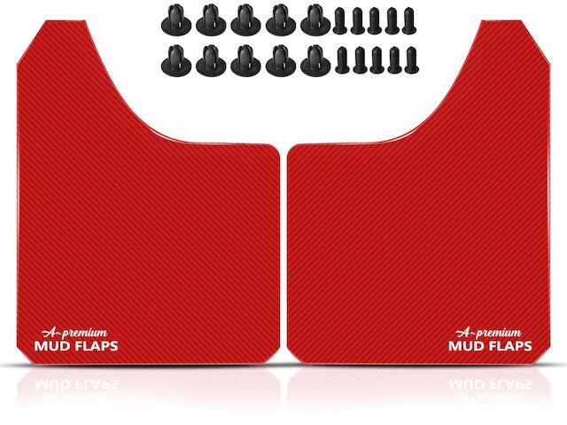 Autopart Premium 23KZ31Y Mud Guard Set Fits 2005 Ferrari Superamerica