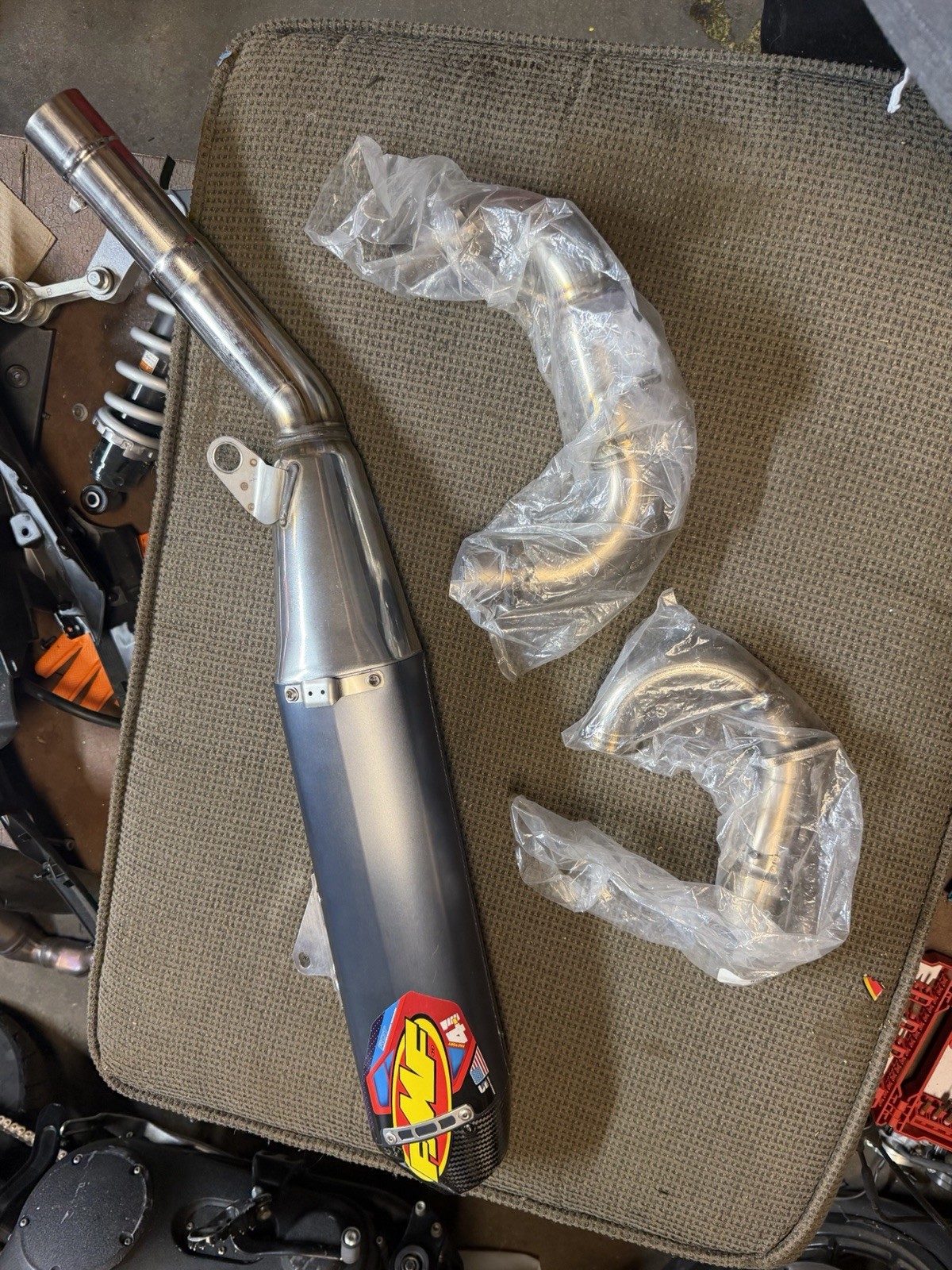 2022-24 Yamaha Yz450 FMF Full Titanium Exhaust System