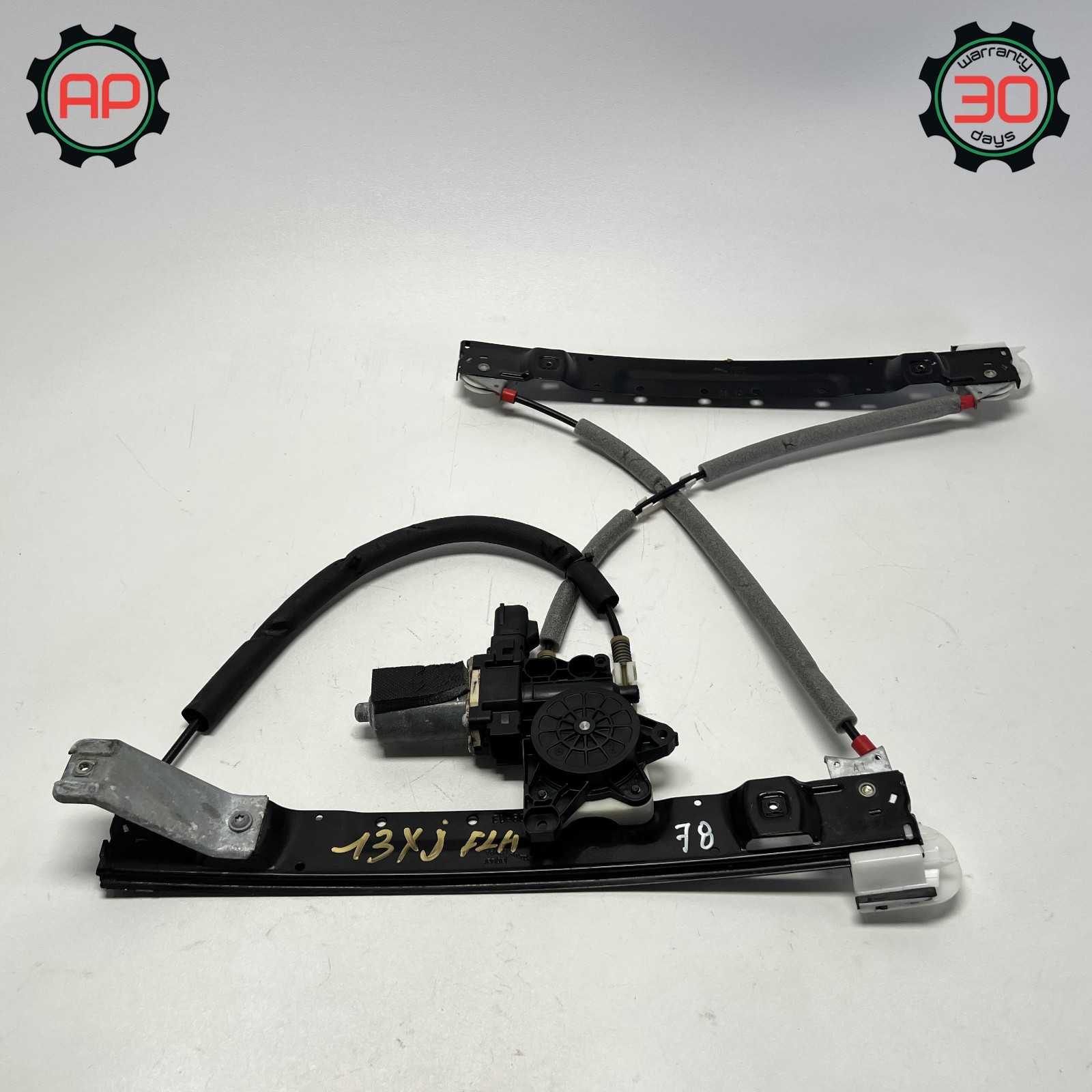 10-19 JAGUAR XJ FRONT LEFT DRIVER SIDE WINDOW REGULATOR MOTOR OEM