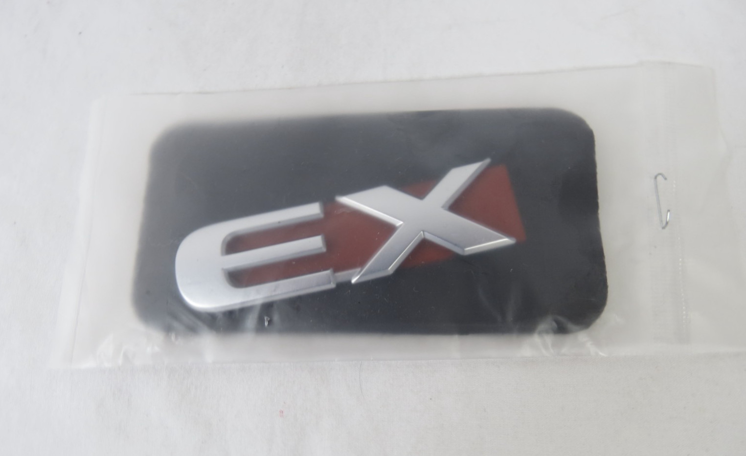 2001-2005 Honda Civic EX Emblem Rear Bumper Chrome Badge Symbol Logo Genuine OEM 2001-2005 Honda Civic EX Emblem Rear Bumper Chrome Badge Symbol Logo Genuine OEM
