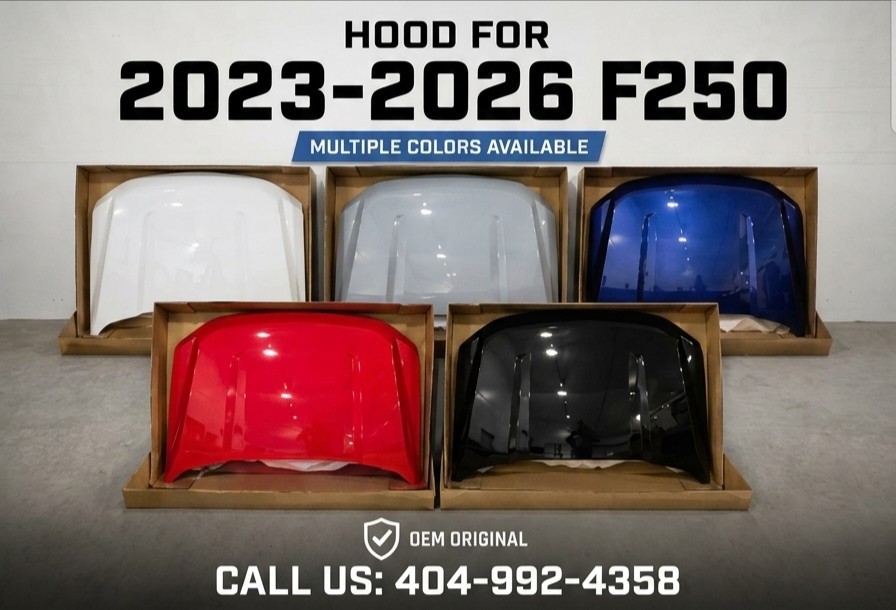 2023 - 2026 FORD F250 F350 F450 NEW Take-Off Hood OEM Factory ***NO SHIPPING*** 2023 - 2026 FORD F250 F350 F450 NEW Take-Off Hood OEM Factory ***NO SHIPPING***