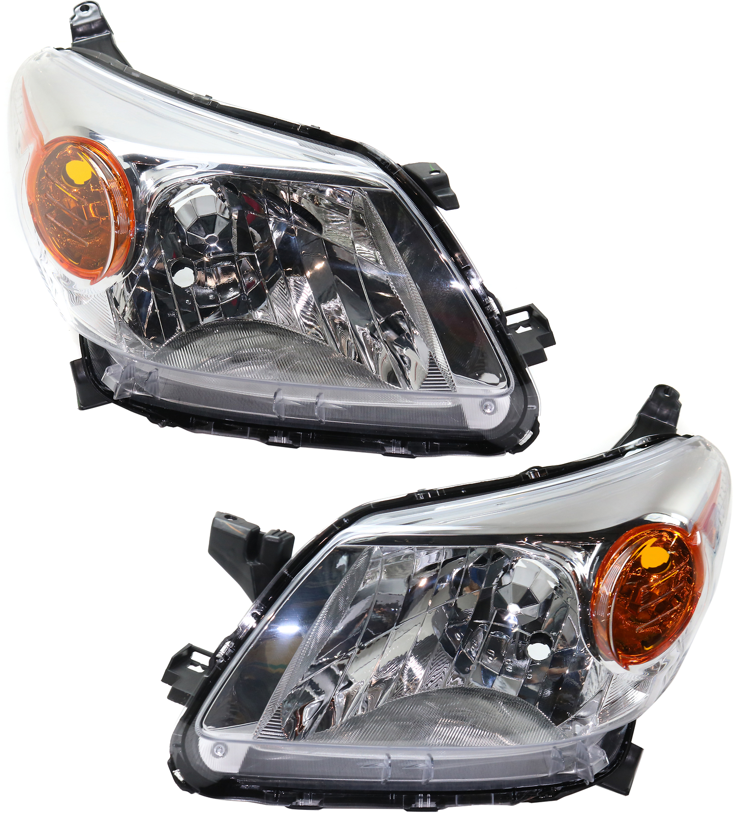  Driver and Passenger Side Headlight For Scion xD 2008-2012 CAPA